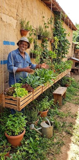 Horta do Sr. Augusto na Lomba da Palmeira